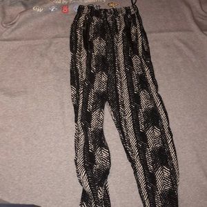 High waisted joggers